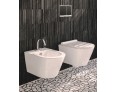 set wc závěsné + bidet Catalano Zero, bílé